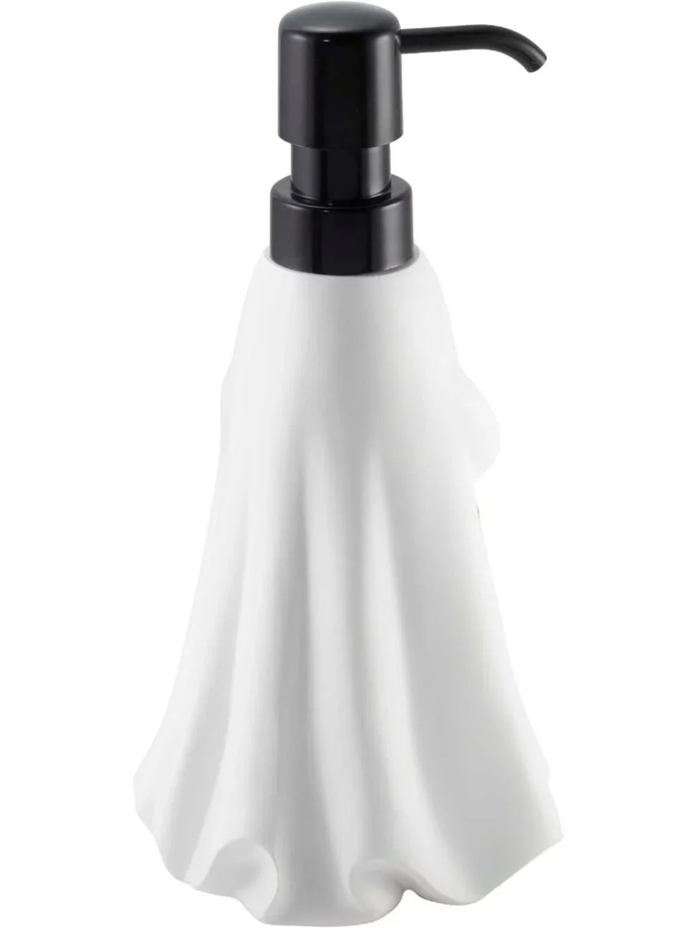 Hand Painted Ghost Soap Dispenser & Lotion Pump for Bathroom or Kitchen Decor